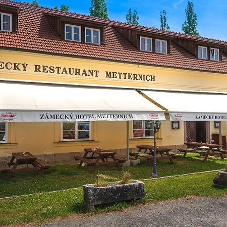 Zamecky Hotel Metternich Velka Hledsebe Exterior foto